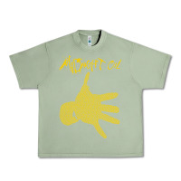 Oil Green Midnight Oil colour Urban Heavy Tee - linhVisuals
