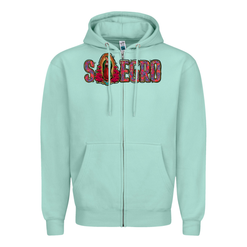 Suegro Our Lady Of Guadalupe Zipper Hoodie by Jasminsmagicworld | Teevron
