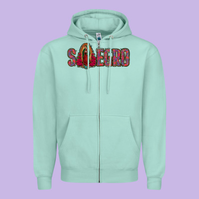 Suegro Our Lady Of Guadalupe Zipper Hoodie Designed By Jasminsmagicworld