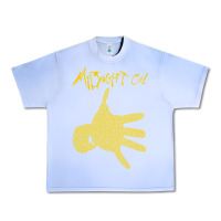 Grape Ice Midnight Oil colour Urban Heavy Tee - linhVisuals