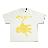 Pistachio Midnight Oil colour Urban Heavy Tee - linhVisuals