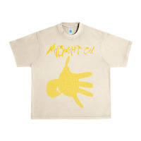 Sandshell Midnight Oil colour Urban Heavy Tee - linhVisuals