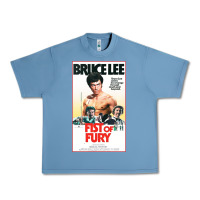 Pebble Blue fist of fury by bruce Urban Heavy Tee - linhVisuals