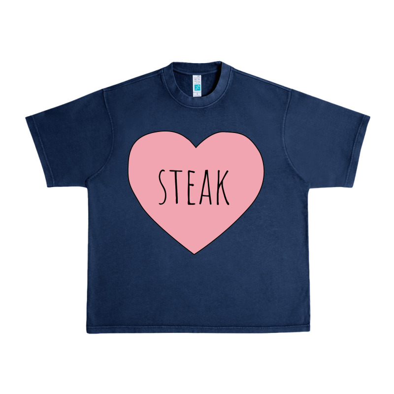I Heart Steak Urban Heavy Tee by linhVisuals | Teevron