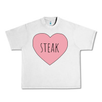 Lunar Rock i heart steak Urban Heavy Tee - linhVisuals