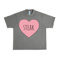 I Heart Steak Urban Heavy Tee | Teevron