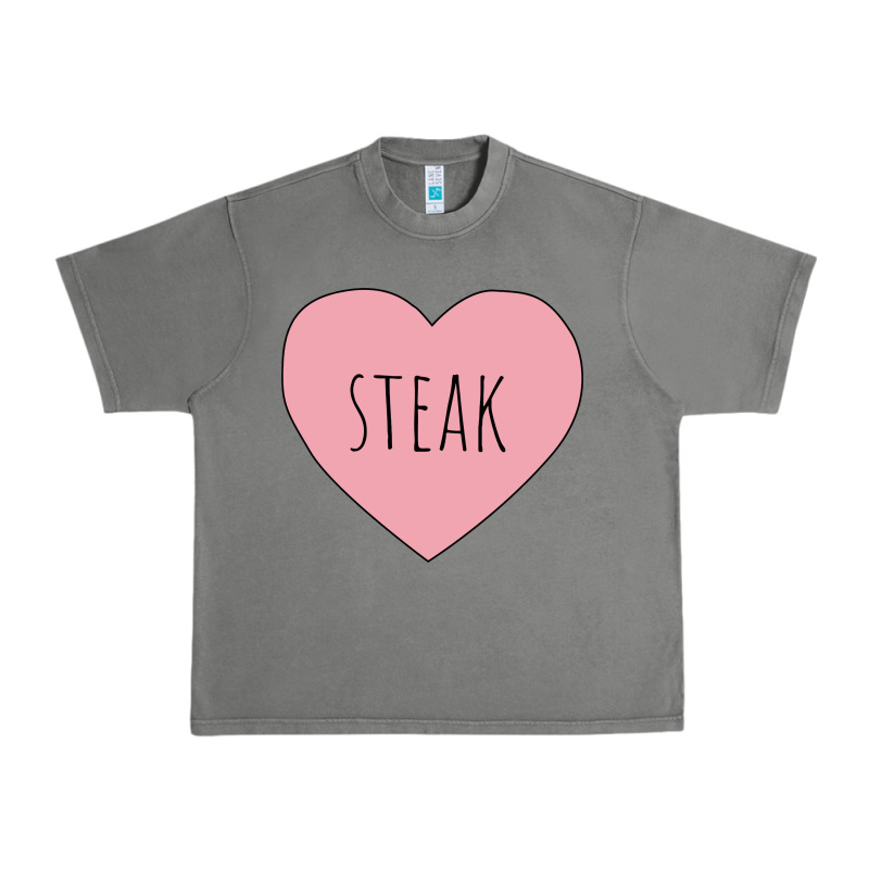 I Heart Steak Urban Heavy Tee by linhVisuals | Teevron