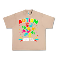 Burro autistic auntie puzzle support family autism awareness sweatshirt Urban Heavy Tee - linhVisuals