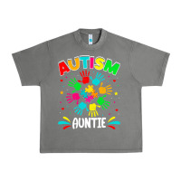 Tornado autistic auntie puzzle support family autism awareness sweatshirt Urban Heavy Tee - linhVisuals