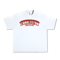 White charleston cougars Urban Heavy Tee - linhVisuals