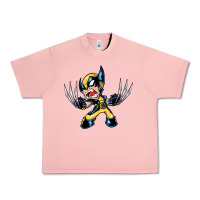 Salmon wolverine Urban Heavy Tee - linhVisuals