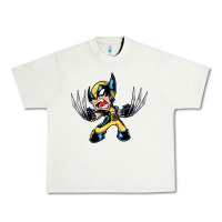 Pistachio wolverine Urban Heavy Tee - linhVisuals
