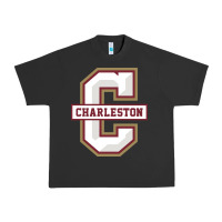 Pigment Black charleston cougars Urban Heavy Tee - linhVisuals