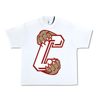 White charleston cougars Urban Heavy Tee - linhVisuals