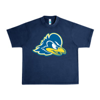 Navy delaware blue hens Urban Heavy Tee - linhVisuals