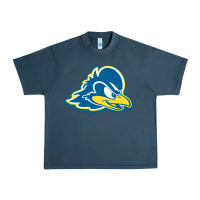 Midnight Navy delaware blue hens Urban Heavy Tee - linhVisuals