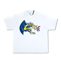White drexel dragons Urban Heavy Tee - linhVisuals