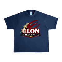 Navy elon phoenix Urban Heavy Tee - linhVisuals