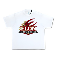 White elon phoenix Urban Heavy Tee - linhVisuals