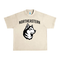 Sandshell northeastern huskies Urban Heavy Tee - linhVisuals