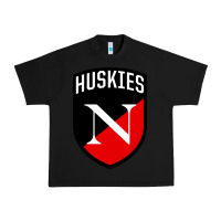 Black northeastern huskies Urban Heavy Tee - linhVisuals