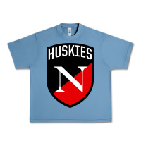 Pebble Blue northeastern huskies Urban Heavy Tee - linhVisuals