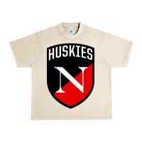 Sandshell northeastern huskies Urban Heavy Tee - linhVisuals