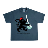 Midnight Navy richard thompson (fairport convention) Urban Heavy Tee - linhVisuals