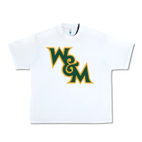 White william & mary tribe Urban Heavy Tee - linhVisuals