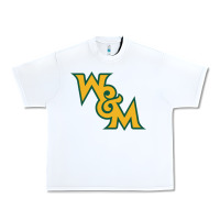 White william & mary tribe Urban Heavy Tee - linhVisuals