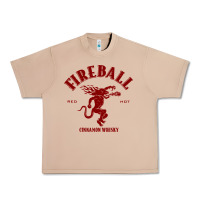 Burro vintag fireball   whisky Urban Heavy Tee - linhVisuals