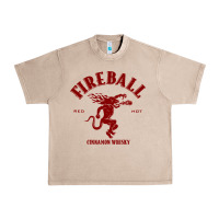 French Oak vintag fireball   whisky Urban Heavy Tee - linhVisuals