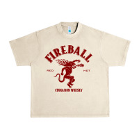 Sandshell vintag fireball   whisky Urban Heavy Tee - linhVisuals