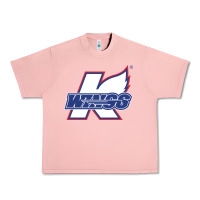 Salmon Kalamazoo ice hockey Urban Heavy Tee - linhVisuals