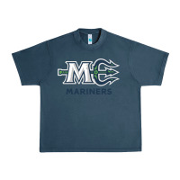 Midnight Navy maine ice hockey Urban Heavy Tee - linhVisuals