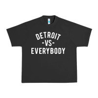 Pigment Black det roit vs everybody Urban Heavy Tee - linhVisuals