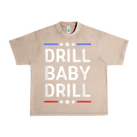 French Oak drill baby drill t shirt support usa energy independence t shirt Urban Heavy Tee - linhVisuals