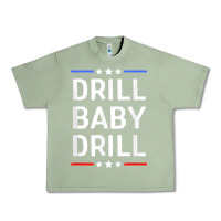 Oil Green drill baby drill t shirt support usa energy independence t shirt Urban Heavy Tee - linhVisuals