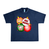 Navy merry christmas ball Urban Heavy Tee - CowhideDigitalArt