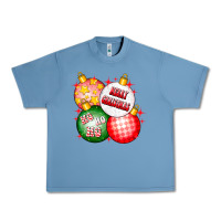 Pebble Blue merry christmas ball Urban Heavy Tee - CowhideDigitalArt