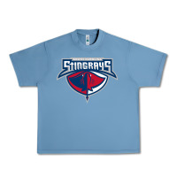 Pebble Blue south carolina stingrays Urban Heavy Tee - linhVisuals