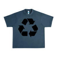 Midnight Navy Recycle Urban Heavy Tee - linhVisuals
