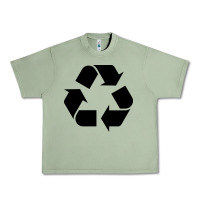 Oil Green Recycle Urban Heavy Tee - linhVisuals