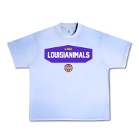 Grape Ice LSU Louisianimals Urban Heavy Tee - linhVisuals