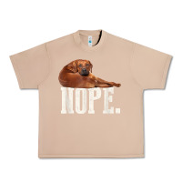 Burro nope lazy rhodesian ridgeback t shirt dog lover gift tee Urban Heavy Tee - linhVisuals