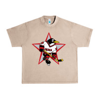 French Oak Red Penguin 1990's Russian Urban Heavy Tee - linhVisuals