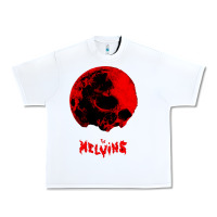 White Melvins Urban Heavy Tee - linhVisuals