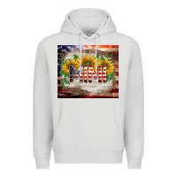 Dove Grey patriotic mimi tumbler Premium Hoodie - BarkalooDesign