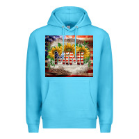 Ocean Blue patriotic mimi tumbler Premium Hoodie - BarkalooDesign