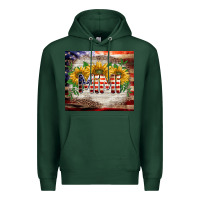 Sports Green patriotic mimi tumbler Premium Hoodie - BarkalooDesign